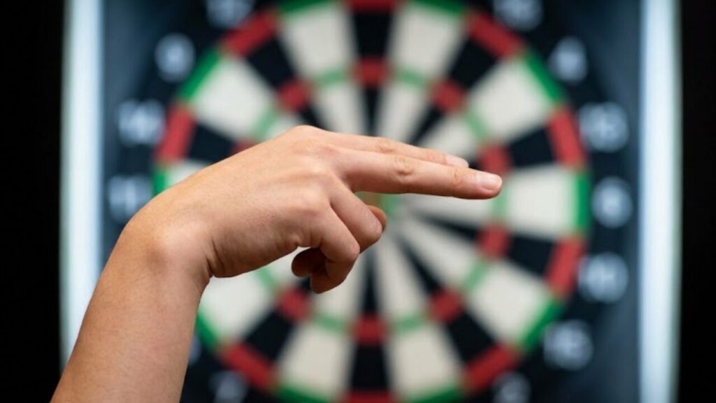 ダーツの手離れが悪い時に見直すべきポイント