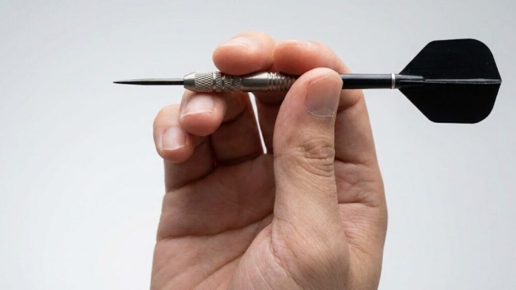 4フィンガーでバレルを安定させる指の配置