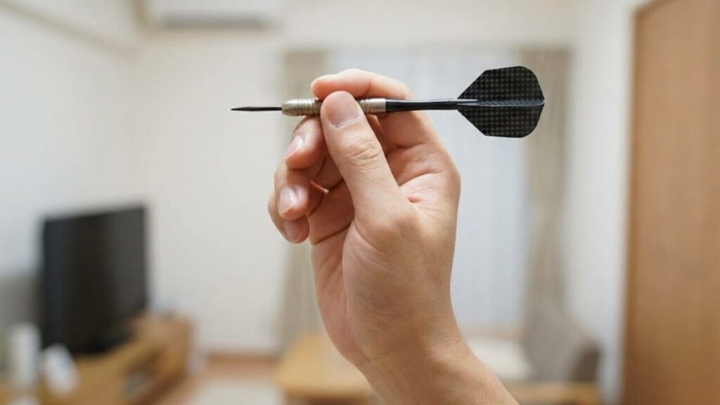 ダーツを握る強さはどのくらいが最適か