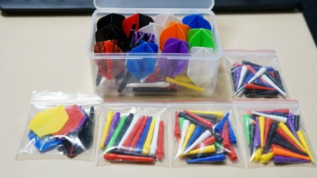 消耗品であるシャフトやフライトの予備も忘れずに