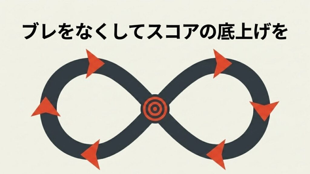 ブレをなくしてスコアの底上げをするためのダーツ練習方法