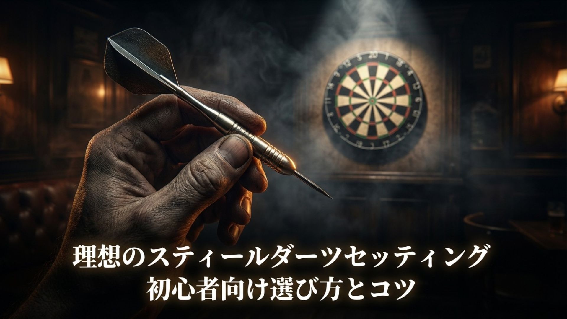 理想のスティールダーツセッティング初心者向け選び方とコツのタイトル画像