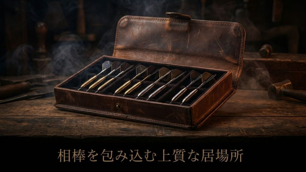 大切なダーツを包み込む上質な居場所であるおすすめのダーツケース