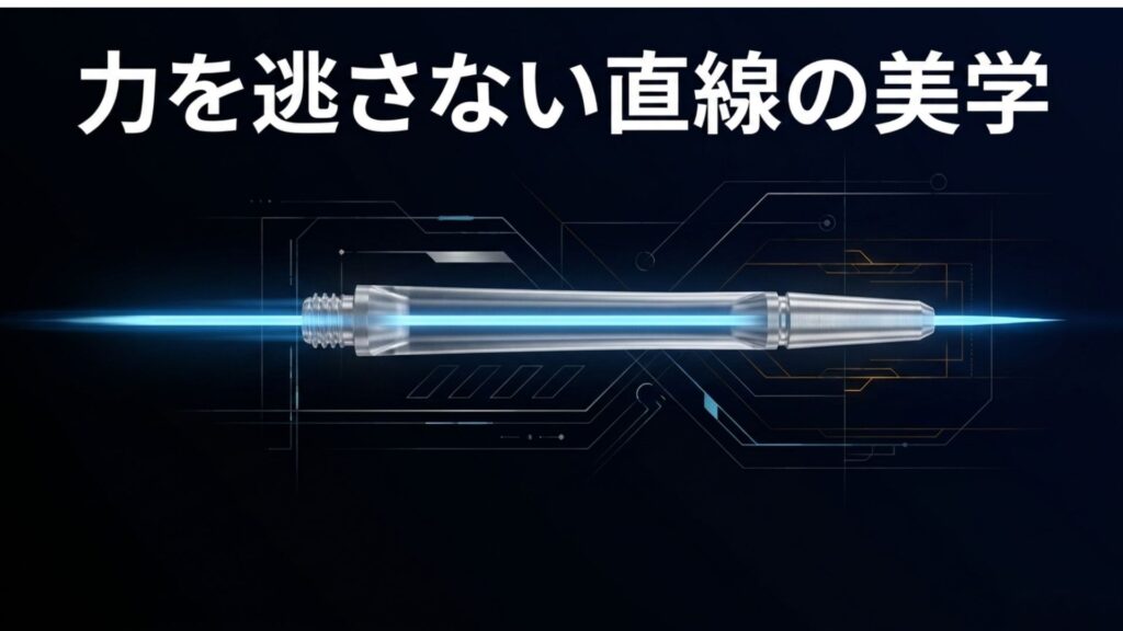 力を逃さない直線の美学