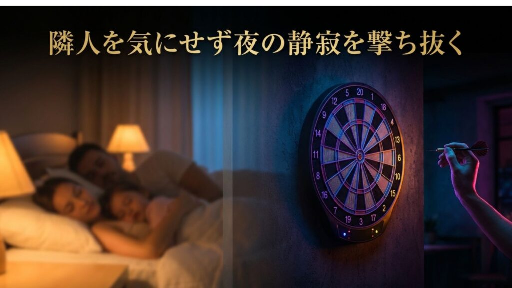 隣人を気にせず夜の静寂を撃ち抜く